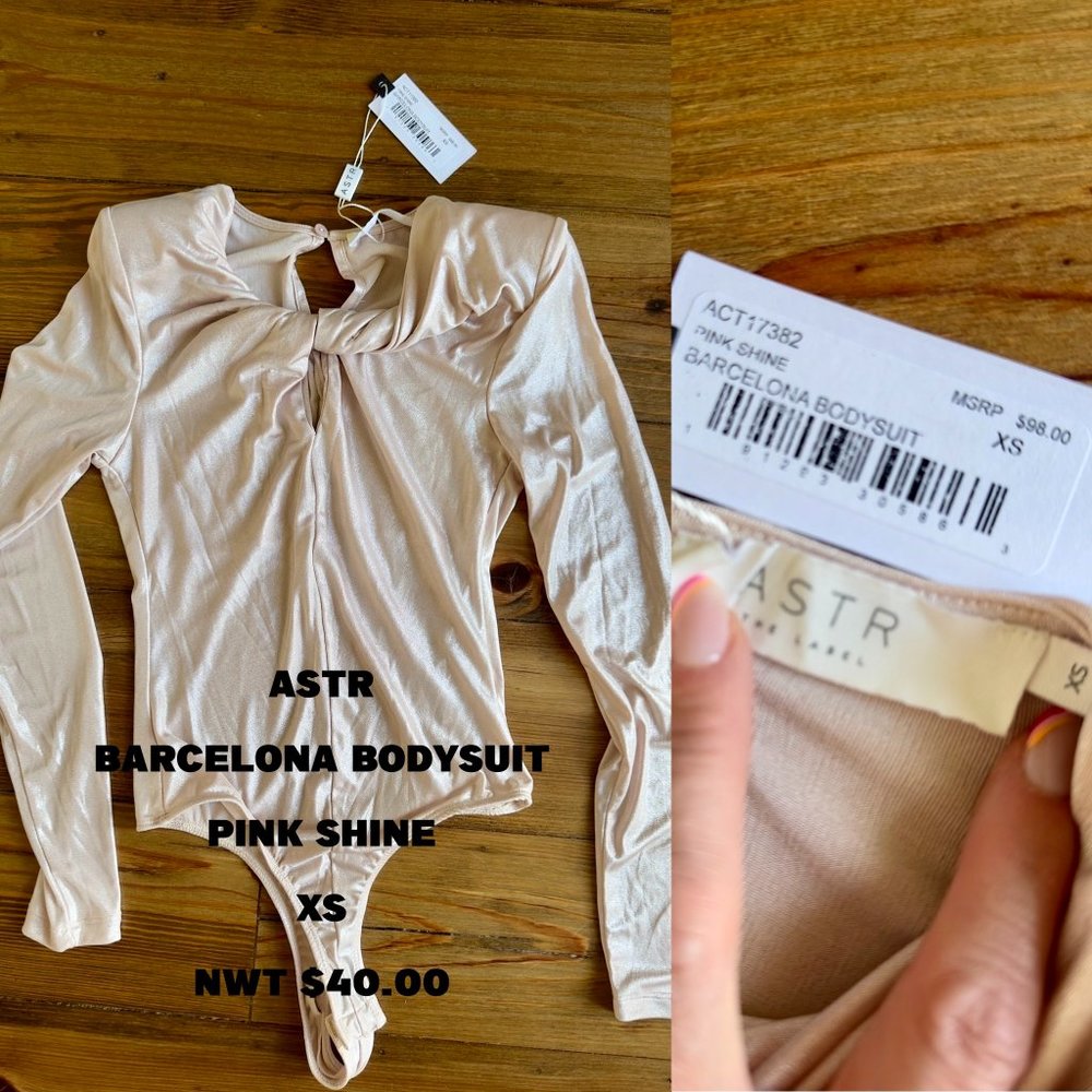 Astr	Barcelona Bodysuit NWT